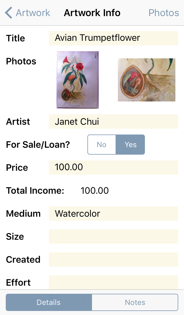 Artwork Tracker Lite