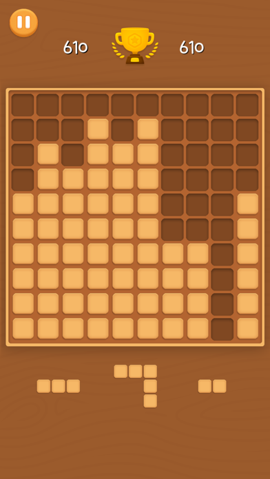 Screenshot #1 pour Wood Breaker - Block Puzzle