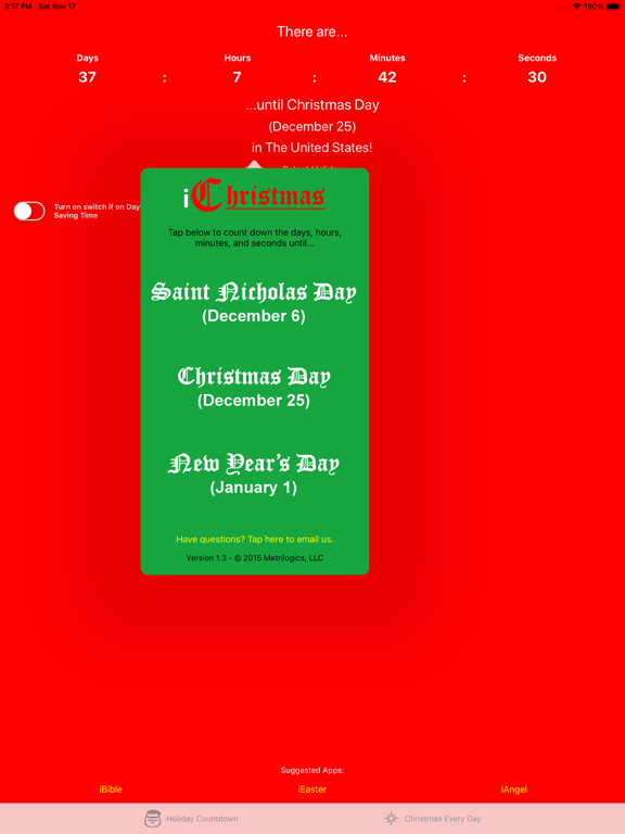 Screenshot #4 pour iChristmas from Metrilogics
