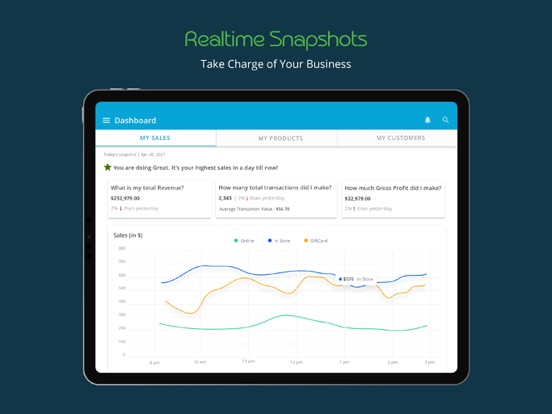 ShelfPerks Merchant iPad screenshot 2 - Business app