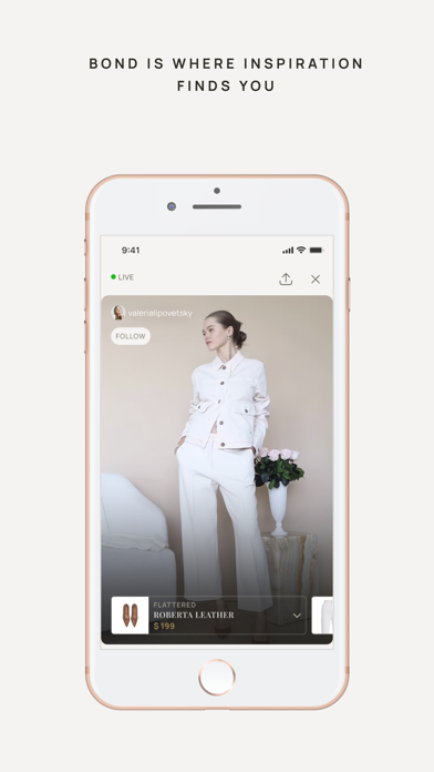 BOND – See Live, Buy Now Screenshot