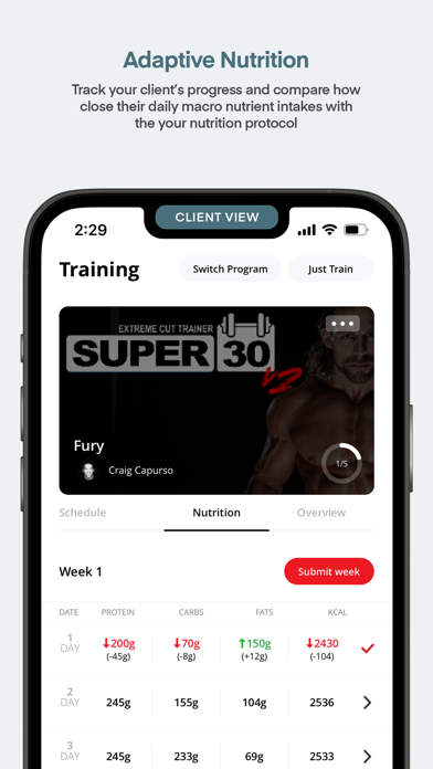 Metron Fitness Screenshot