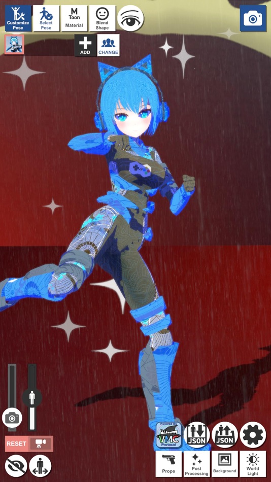 #3. VRM Posing Mobile (iOS) Podle: Akihisa Sakai