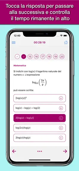 Game screenshot Hoepli Test Economia apk