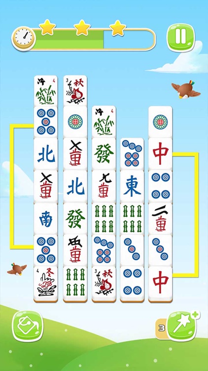 Mahjong Connect 4 