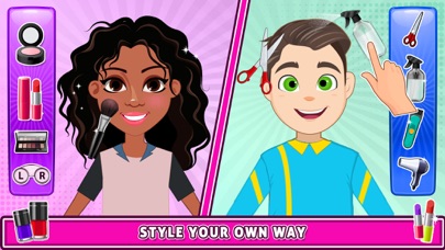 Dress Up Makeover Fashion Game Screenshot
