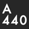 A440 Tuner is a simple app for musicians who prefer to tune by ear to a reference Concert A (440Hz)