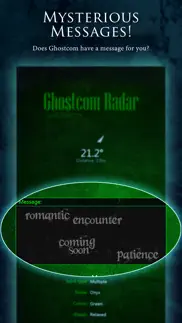 ghostcom radar spooky messages iphone screenshot 2