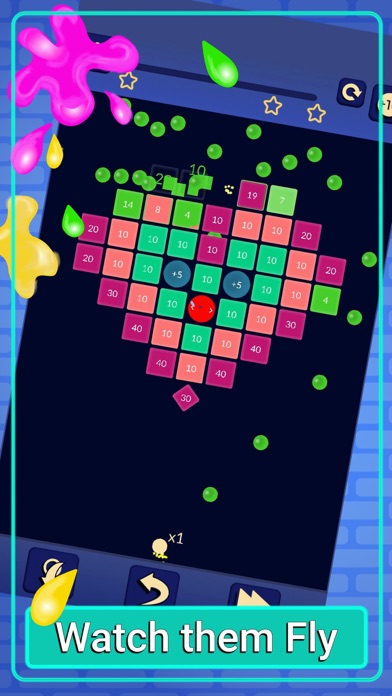 Brick Breaker - Ballz Crusher Screenshot