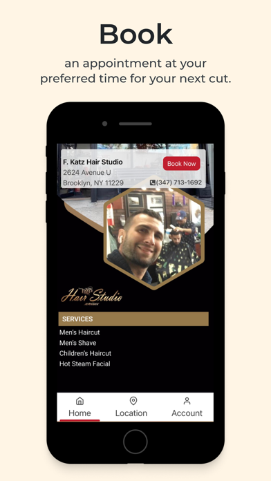 F Katz Hair Studio Screenshot