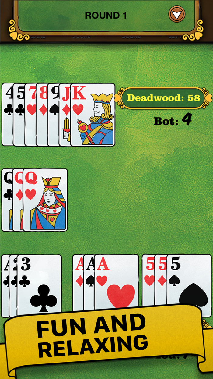 Gin Rummy Card Game Classic