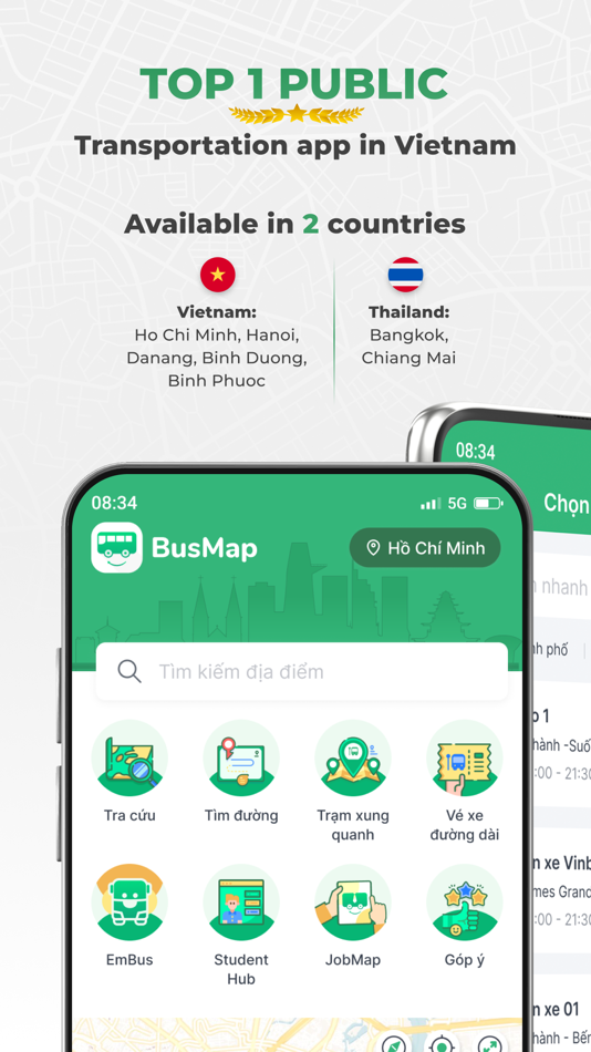 #1. BusMap - Transit & Bus Ticket (iOS) 由: BUSMAP COMPANY LIMITED