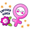 lovely pink set icon