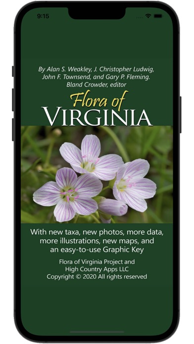 Flora of Virginia Screenshot