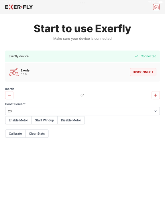Screenshot #6 pour Exerfly (Bluetooth)
