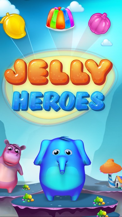Jelly Heroes. Screenshot