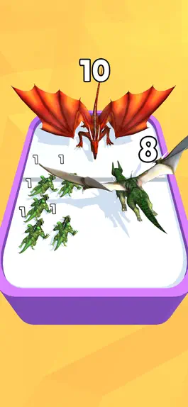 Game screenshot Merge & Fight - Dinosaur Game apk