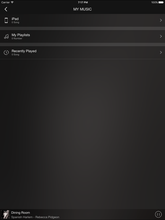 IRIVER Live Stream iPad screenshot