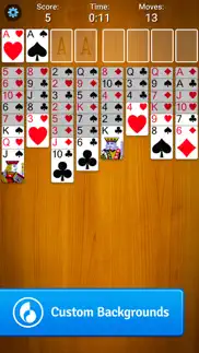 freecell solitaire card game iphone screenshot 1