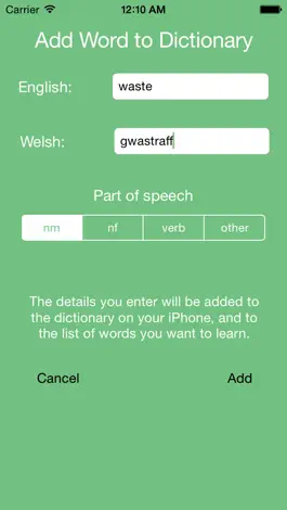 Game screenshot Welsh Vocab hack