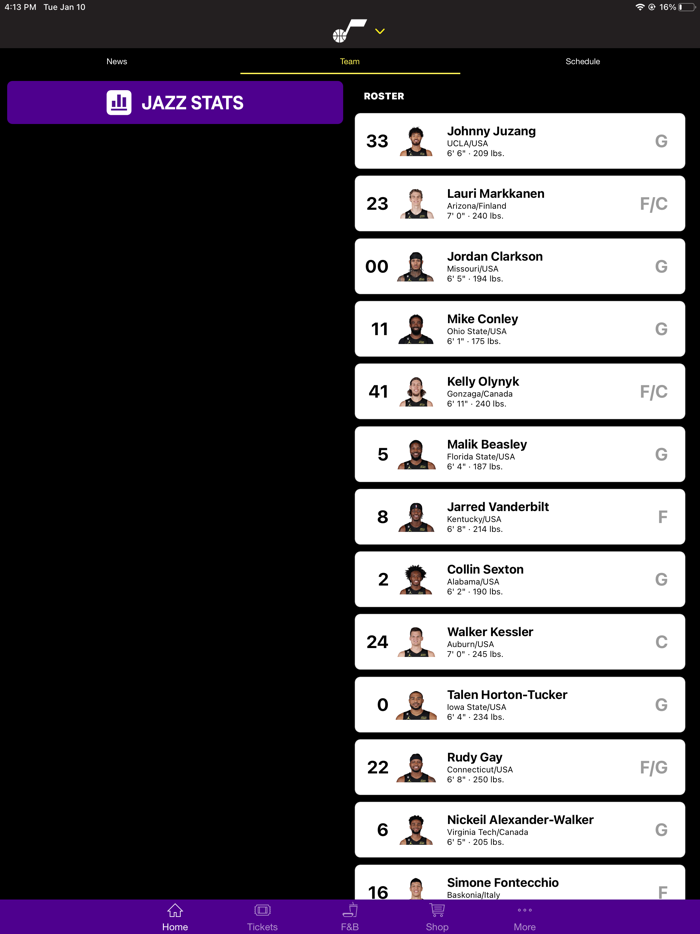 Utah Jazz  Delta Center