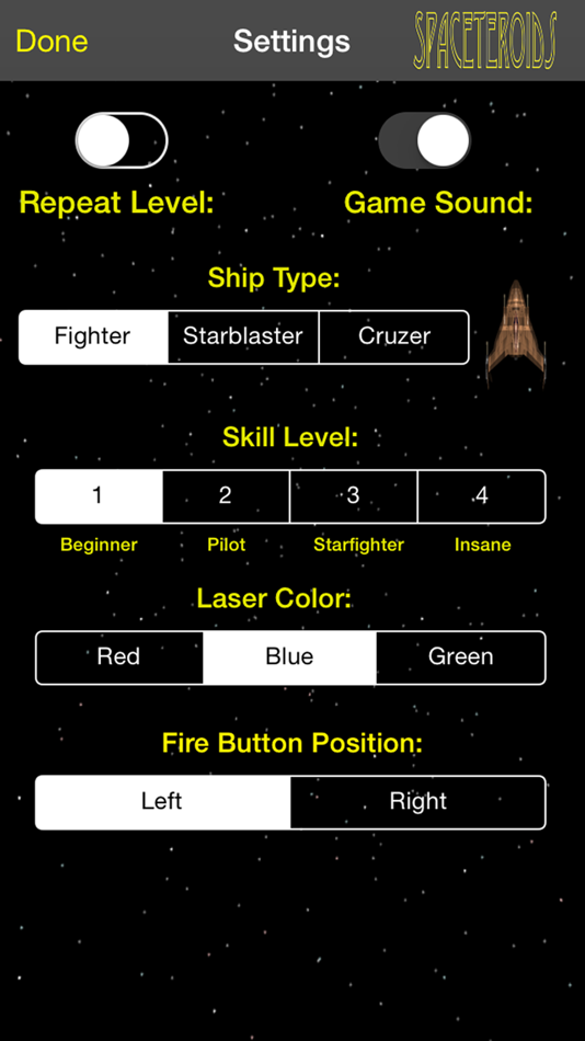 #3. Spaceteroids (iOS) 由: JS Digital Productions, Inc.