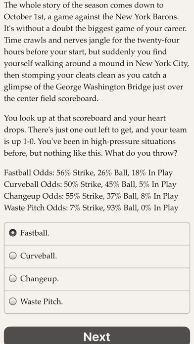 The Fielder's Choice Screenshot