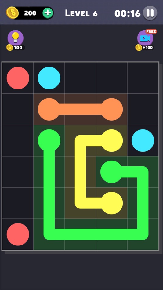 #3. Same Color: Connect The Dots (iOS) Podle: INDIEZ GLOBAL PTE. LTD.