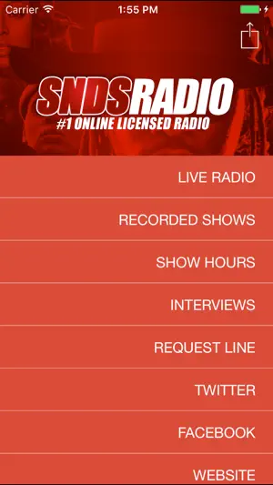 SNDSRadio screenshot 1