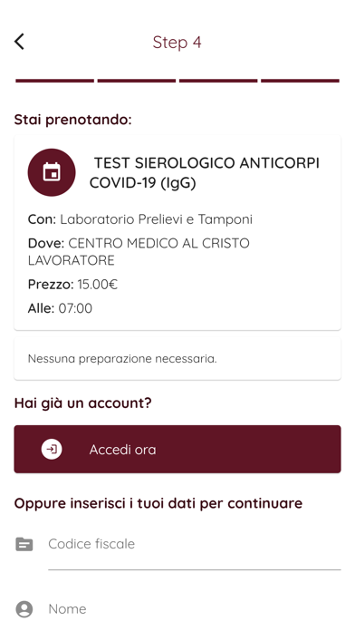 Butterfly Laboratorio Analisi Screenshot