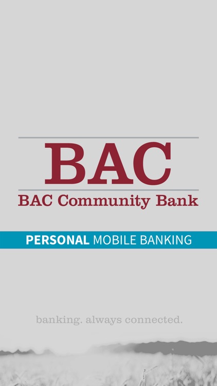 BAC Personal Mobile Banking