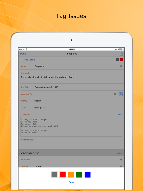 Site Report Pro- Punchlist App iPad screenshot 10 - Productivity app