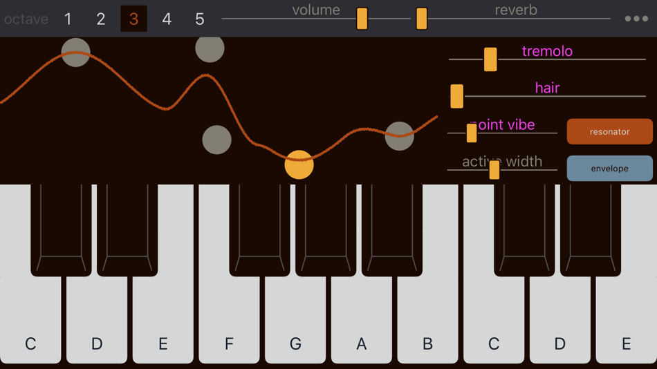 #4. Deep Synth : FM Synthesizer (iOS) 由: Aleksandar Mlazev