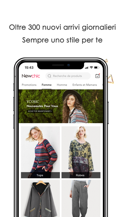 Screenshot #1 pour Newchic-Moda Shopping en ligne