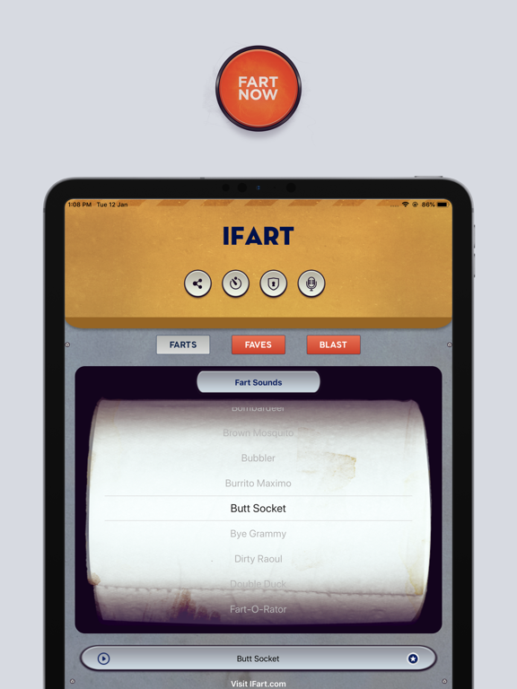 iFart - Fart Sounds Appのおすすめ画像1