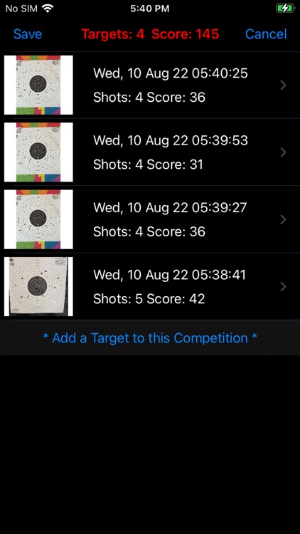 Target Sports Calculator screenshot-9