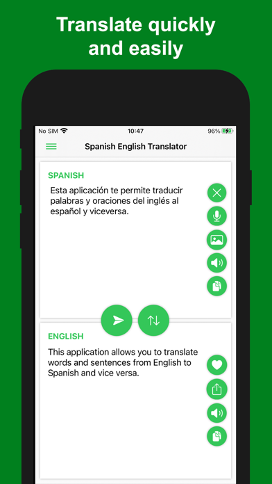 Spanish - English Translator+ Screenshot