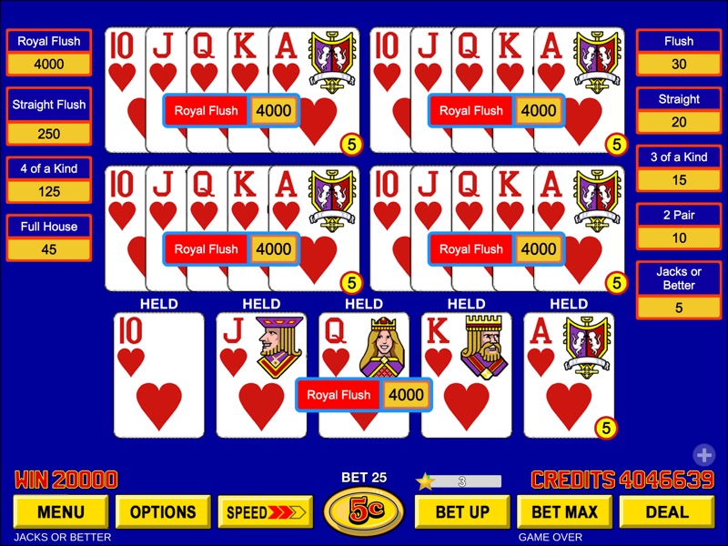 Video Poker ™ - Classic Games screenshot 12