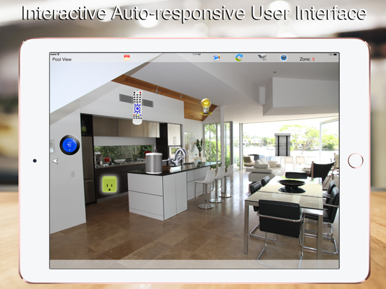 HOS Smart Home digitalSTROM iPad app afbeelding 4