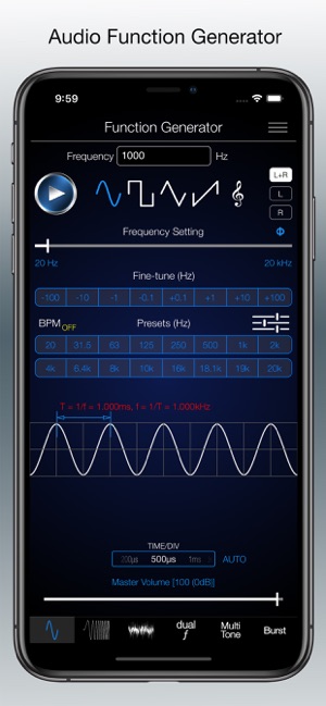 Audio Function Generator on the App Store