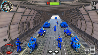 Police Truck Transport Game Screenshot