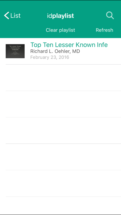 ID Podcasts Screenshot