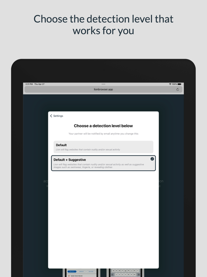 Lion Browser Block and Monitor