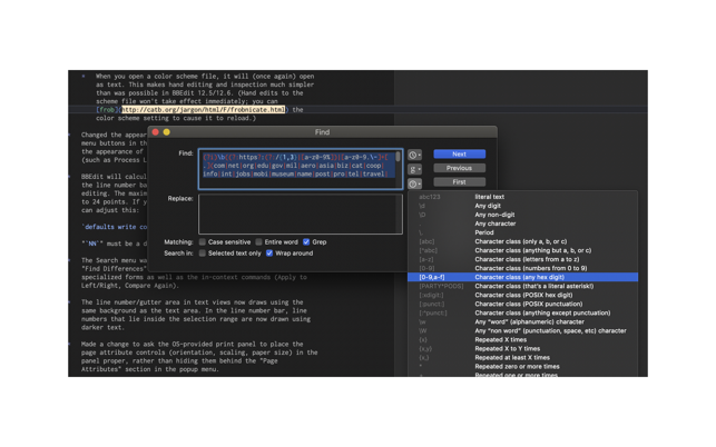 ‎BBEdit Screenshot