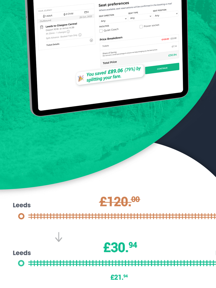 Split My Fare - Train Tickets