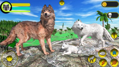 Wild Snow Wolf Simulator Screenshot