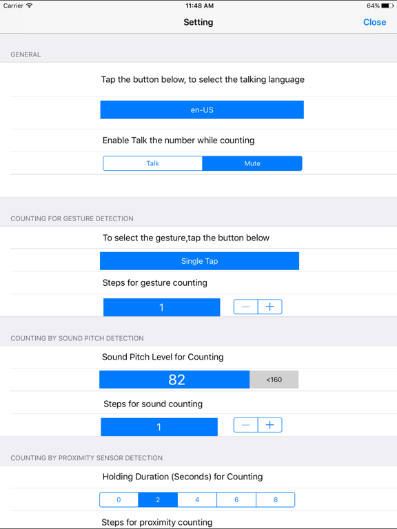 Screenshot #6 pour Talking Counter