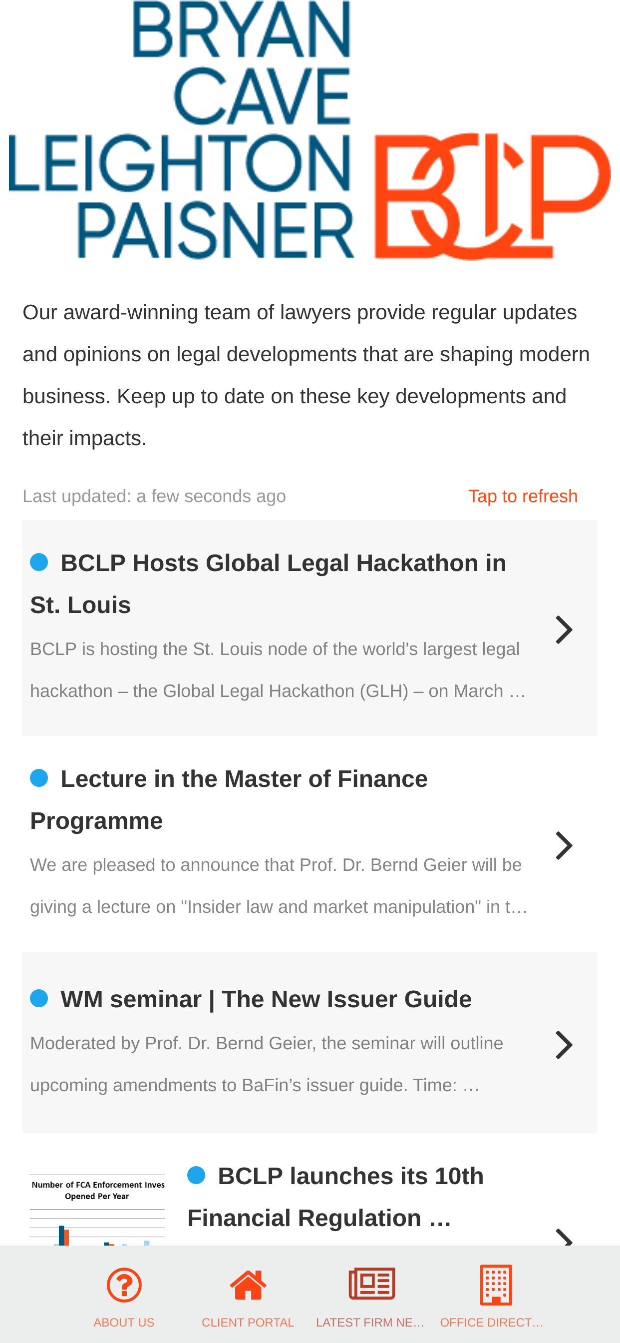 BCLP Client Connection screenshot 3