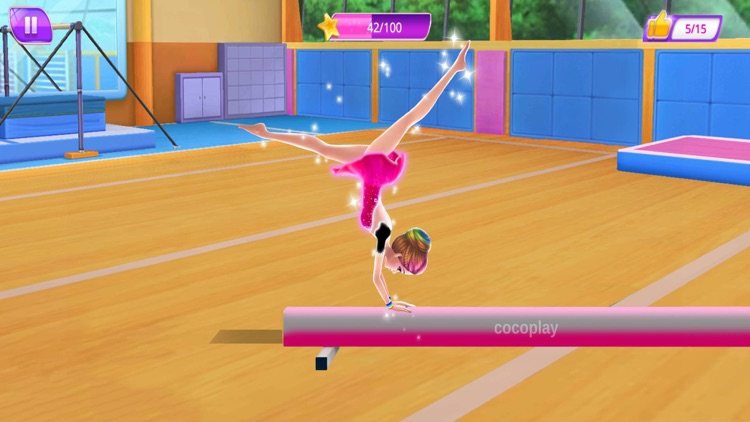 Gymnastics Superstar Gold Girl screenshot-5