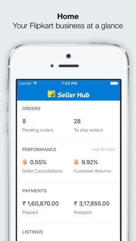 Flipkart Seller Hubのおすすめ画像1